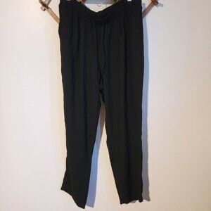 Zac&Rachel Elastic Waist Drawstring Taper Leg Trousers SZ 1X